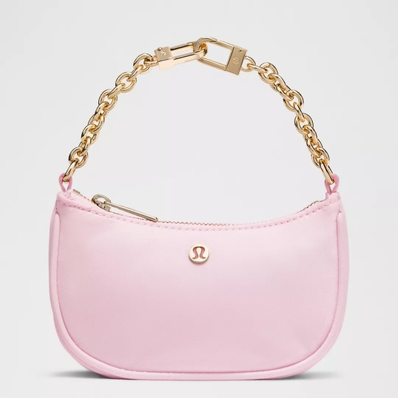 Lululemon City Essentials Nano Shoulder Bag (Blissful Pink)